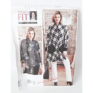 Vogue V1598 Sewing Pattern Sandra Betzina Jacket Pants Sewing Pattern UNCUT
